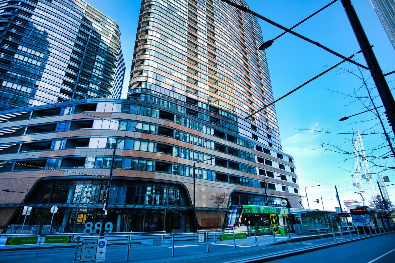 889 On Collins Waterfront Apartment Melbourne Exteriör bild